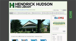 Desktop Screenshot of henhudfreelibrary.org